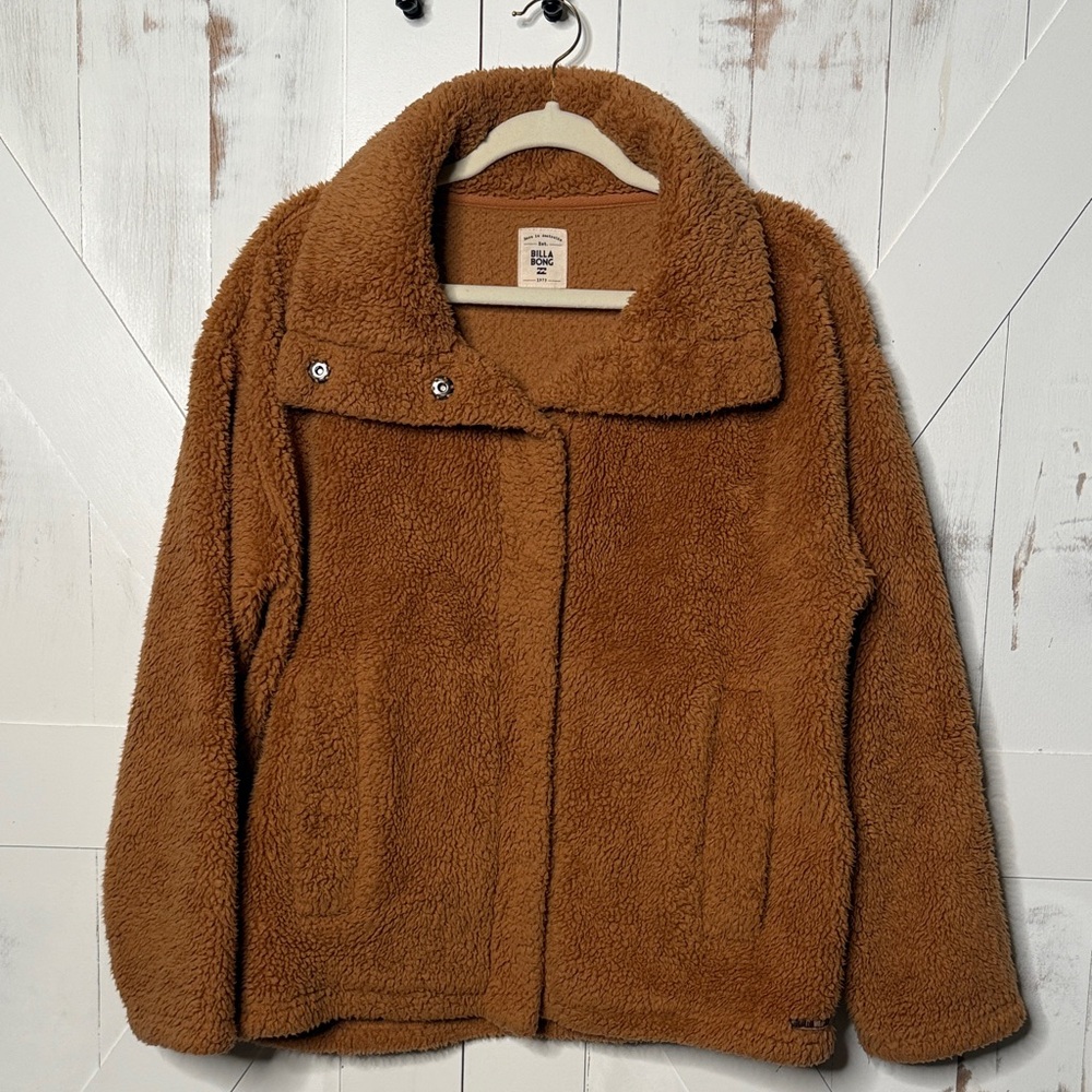Billabong Women's Sherpa Teddy Bear Jacket - Picture 3 of 8